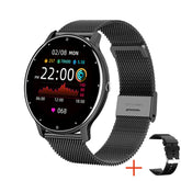 TPFNet Smart Watch / Fitness Tracker IP67 - Milanaise Armband + Silikon Armband - Android & IOS - verschiedene Farben